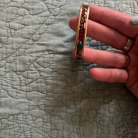 Hermès Narrow Enamel Bangle - Picture 5 of 8